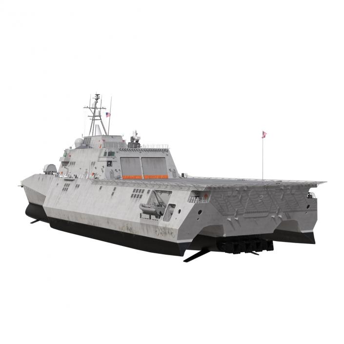 USS Independence LCS-2 Rigged 3D model