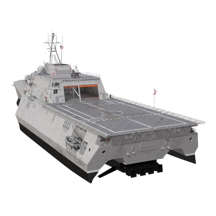 USS Independence LCS-2 Rigged 3D model