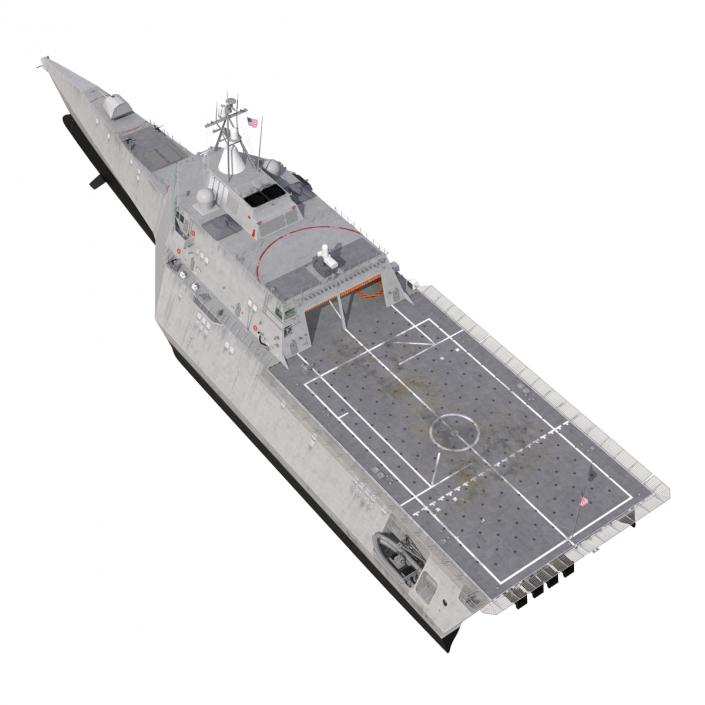 USS Independence LCS-2 Rigged 3D model