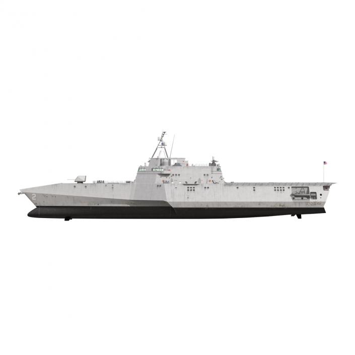 USS Independence LCS-2 Rigged 3D model