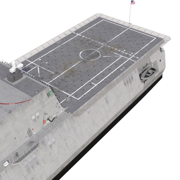 USS Independence LCS-2 Rigged 3D model