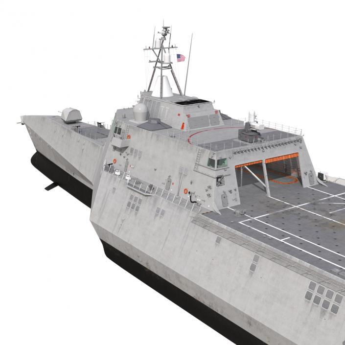 USS Independence LCS-2 Rigged 3D model