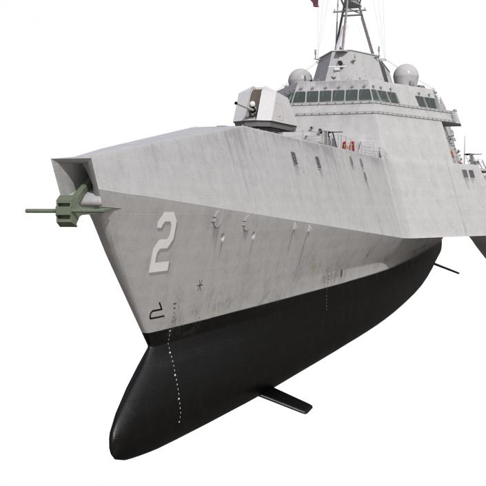 USS Independence LCS-2 Rigged 3D model