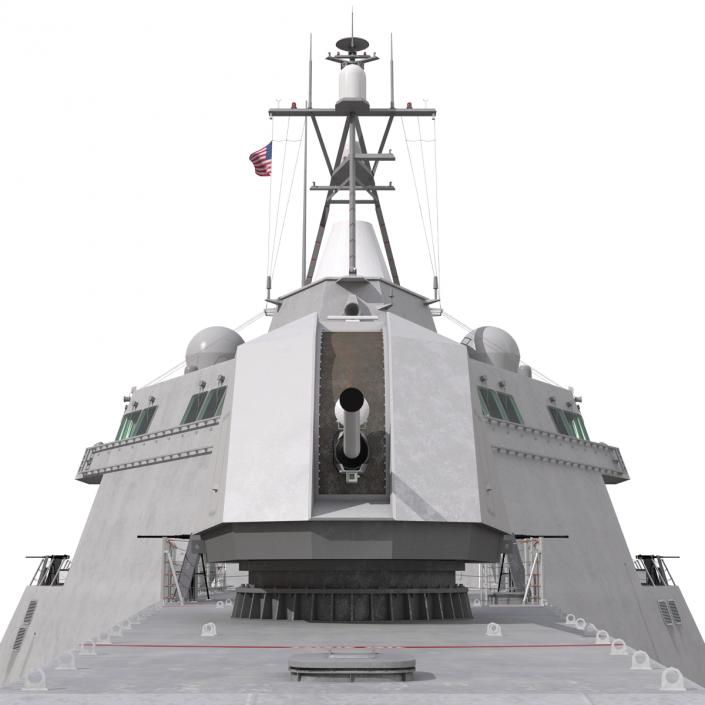 USS Independence LCS-2 Rigged 3D model