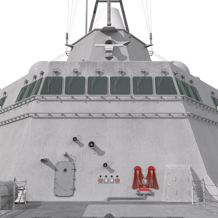 USS Independence LCS-2 Rigged 3D model