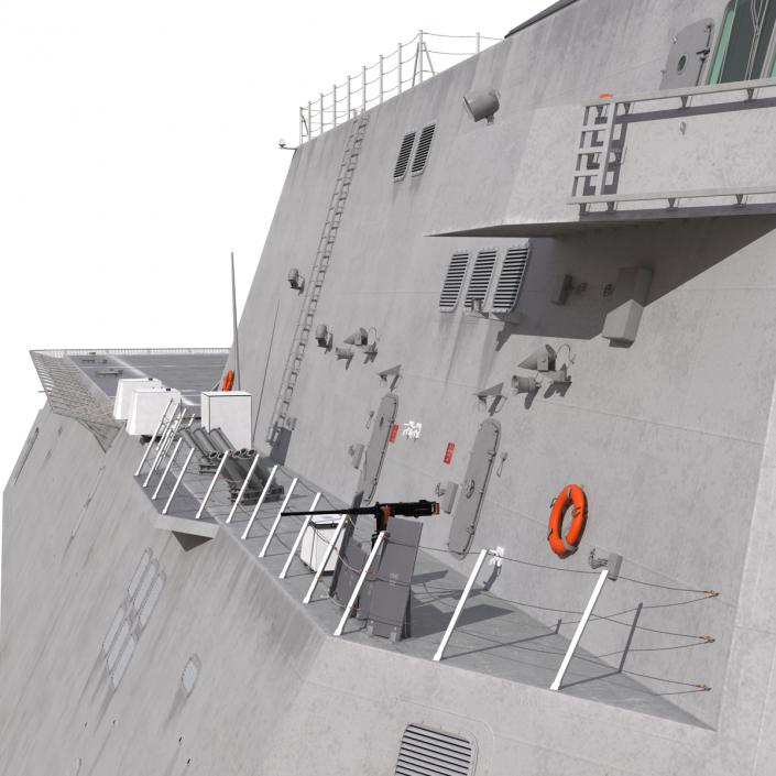 USS Independence LCS-2 Rigged 3D model