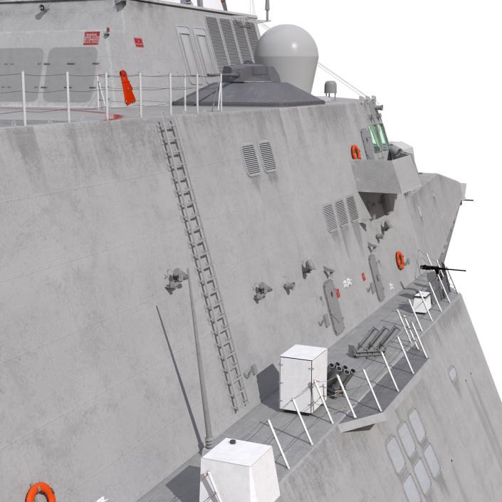 USS Independence LCS-2 Rigged 3D model