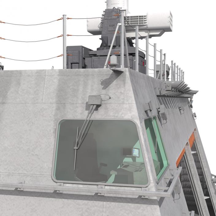 USS Independence LCS-2 Rigged 3D model