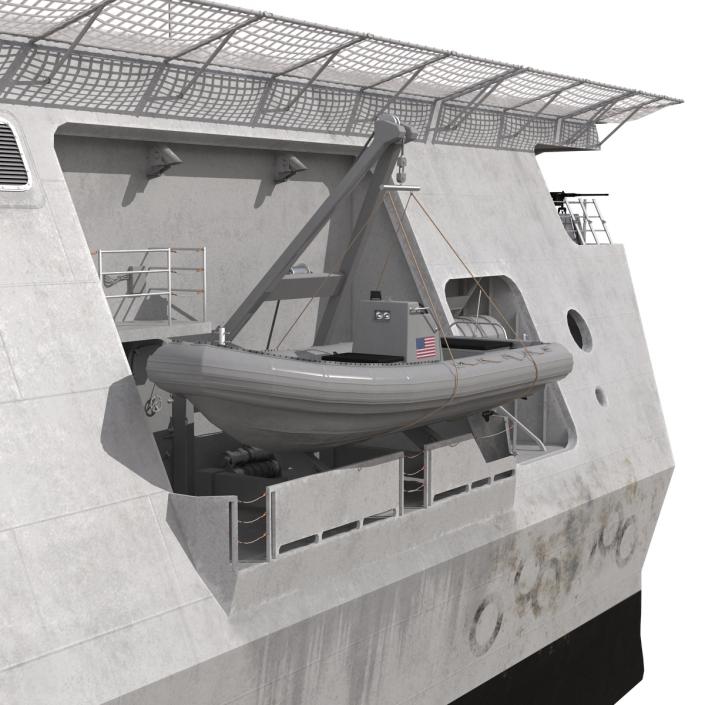 USS Independence LCS-2 Rigged 3D model