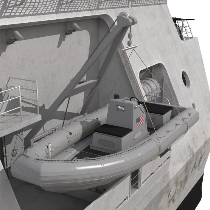 USS Independence LCS-2 Rigged 3D model