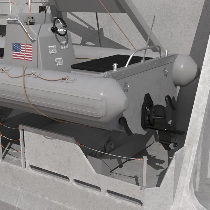 USS Independence LCS-2 Rigged 3D model