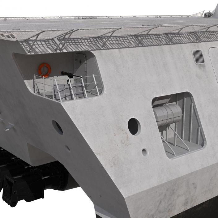 USS Independence LCS-2 Rigged 3D model