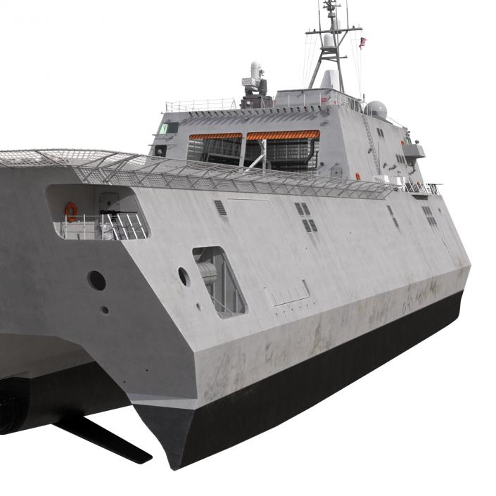 USS Independence LCS-2 Rigged 3D model