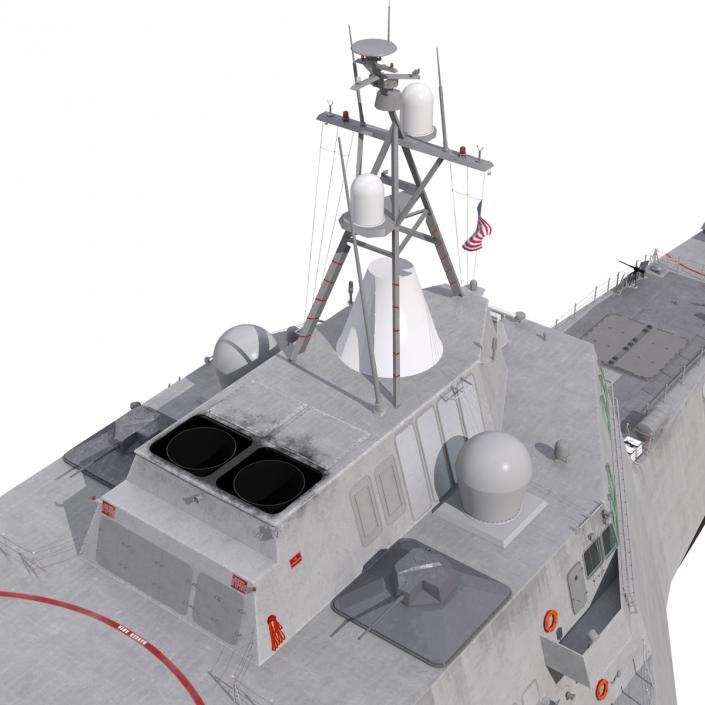 USS Independence LCS-2 Rigged 3D model