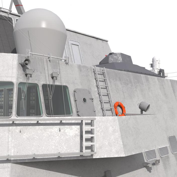 USS Independence LCS-2 Rigged 3D model