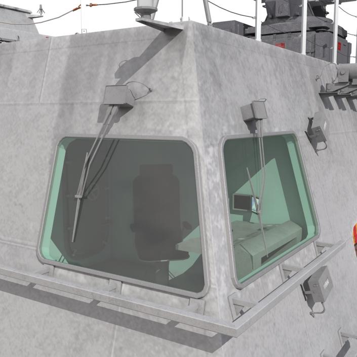 USS Independence LCS-2 Rigged 3D model