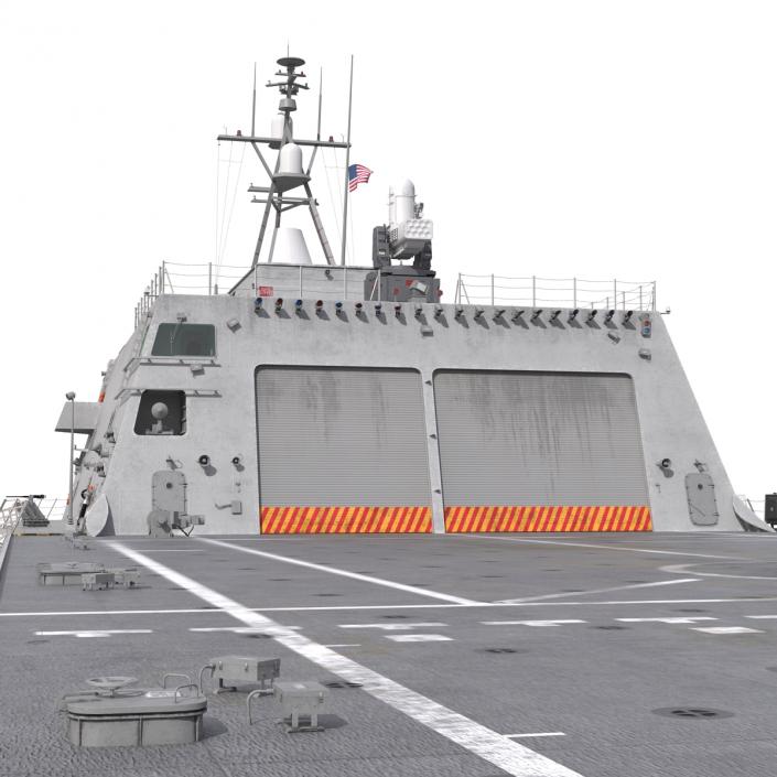 USS Independence LCS-2 Rigged 3D model