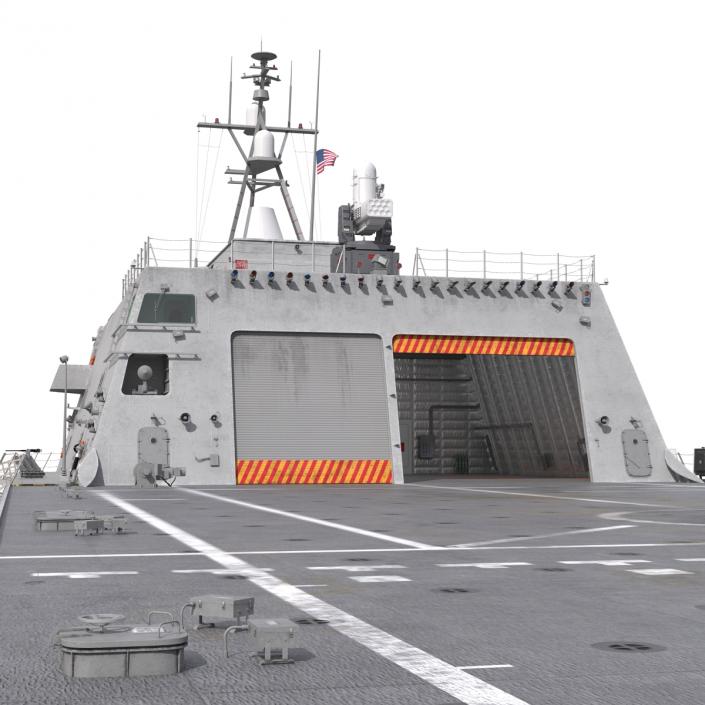 USS Independence LCS-2 Rigged 3D model