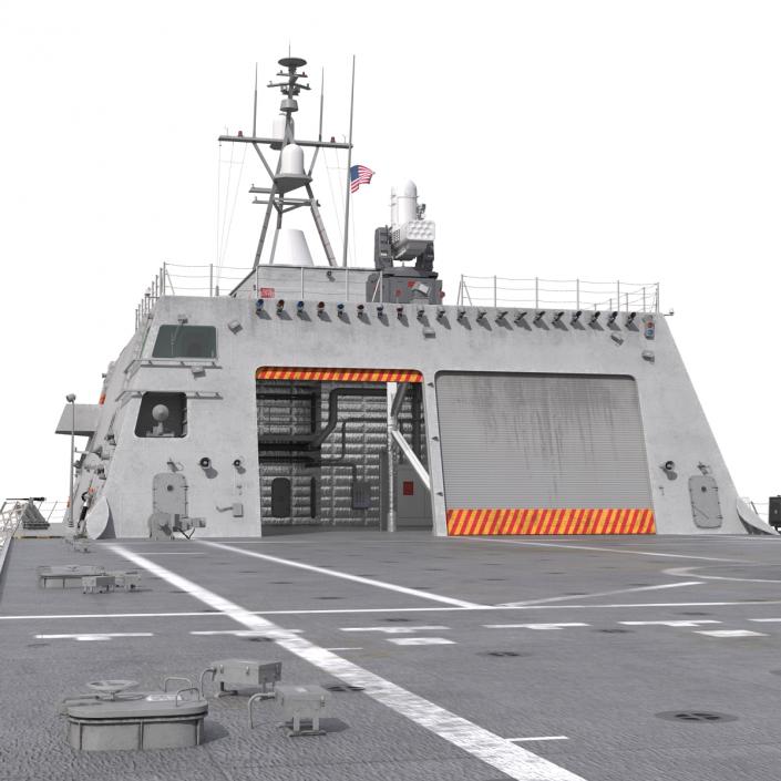 USS Independence LCS-2 Rigged 3D model