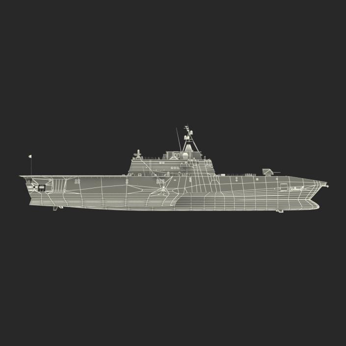 USS Independence LCS-2 Rigged 3D model