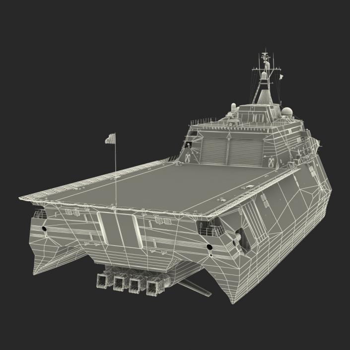 USS Independence LCS-2 Rigged 3D model