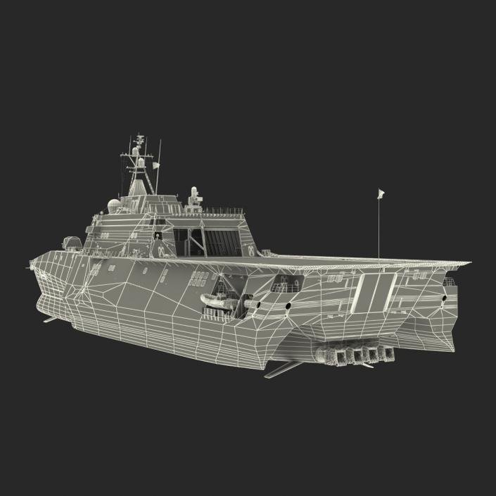 USS Independence LCS-2 Rigged 3D model