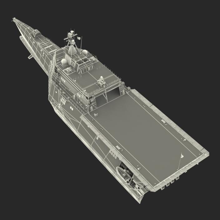 USS Independence LCS-2 Rigged 3D model