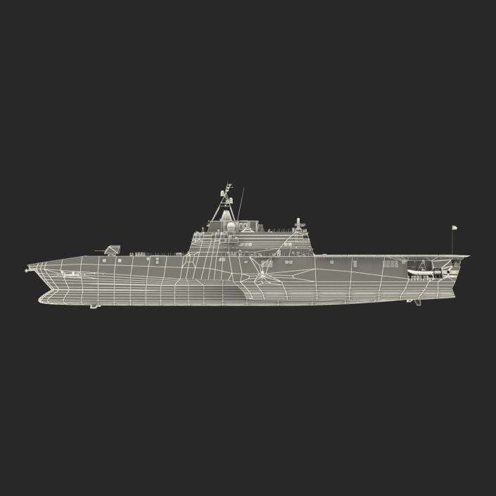 USS Independence LCS-2 Rigged 3D model