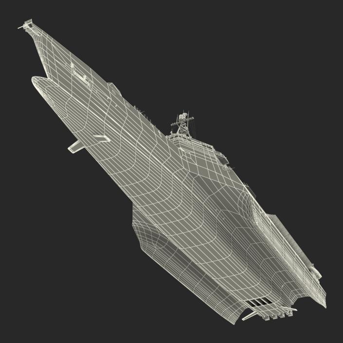 USS Independence LCS-2 Rigged 3D model