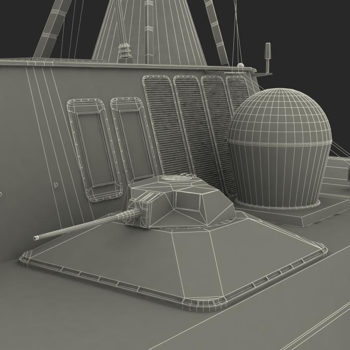 USS Independence LCS-2 Rigged 3D model