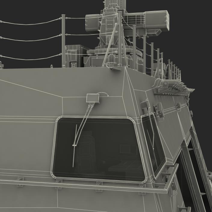 USS Independence LCS-2 Rigged 3D model