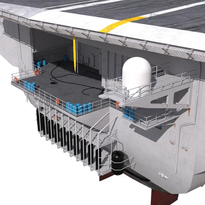 3D model USS John C Stennis CVN-74