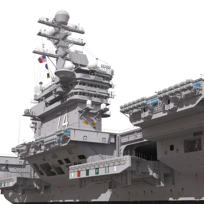 3D model USS John C Stennis CVN-74