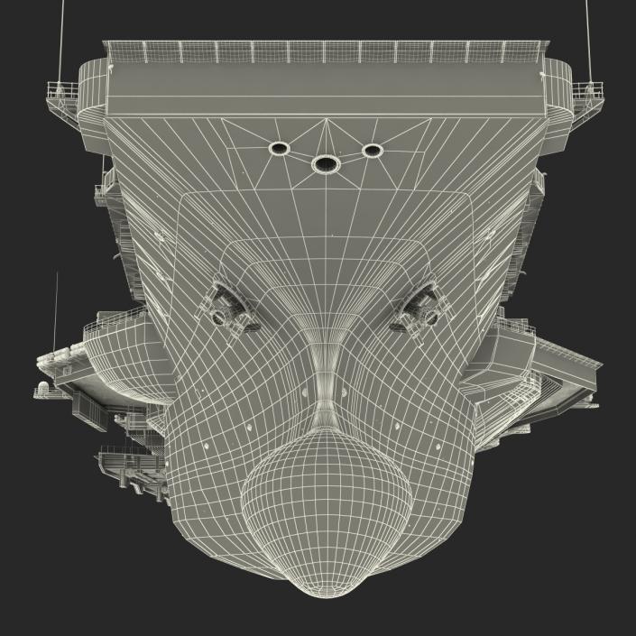 3D model USS John C Stennis CVN-74