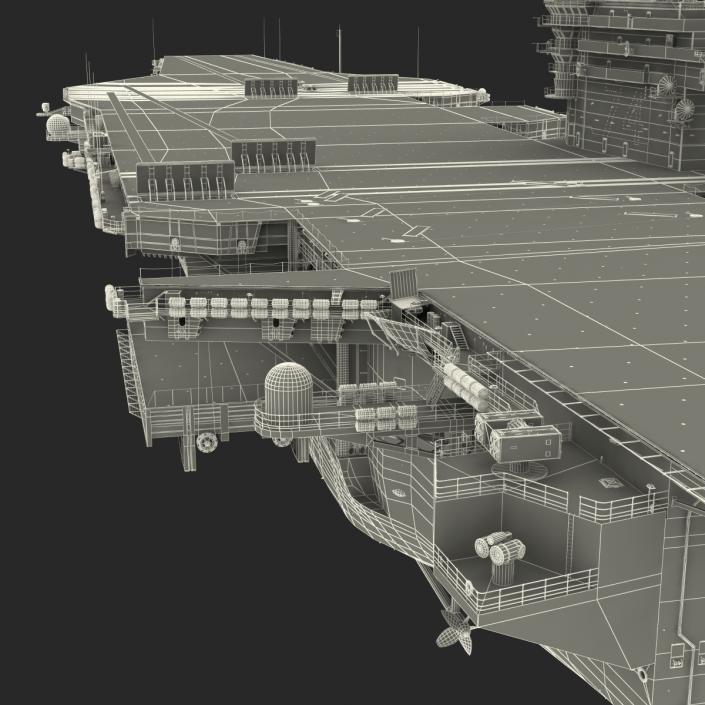 3D model USS John C Stennis CVN-74