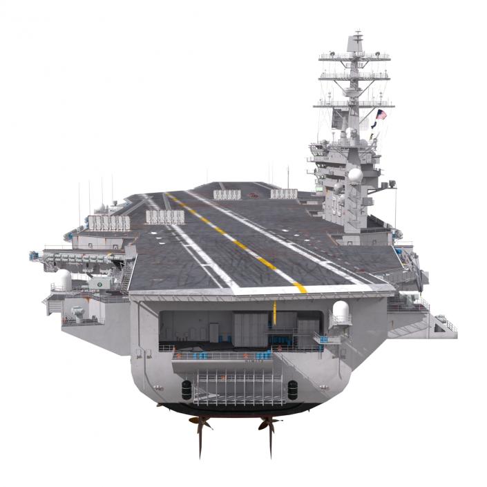 US Warships Collection 2 3D model