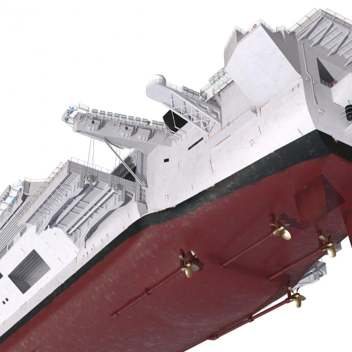 US Warships Collection 2 3D model