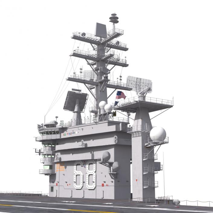 USS Nimitz CVN-68 3D