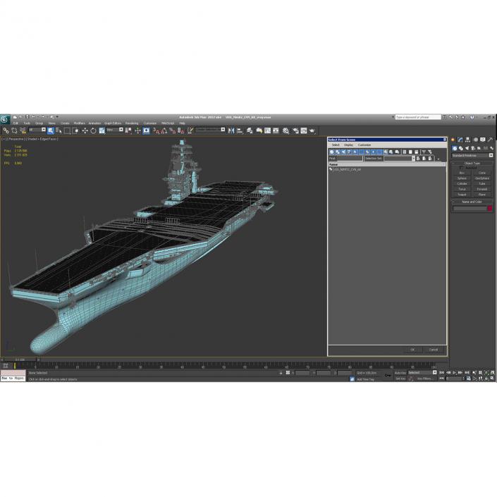 US Warships Collection 2 3D model