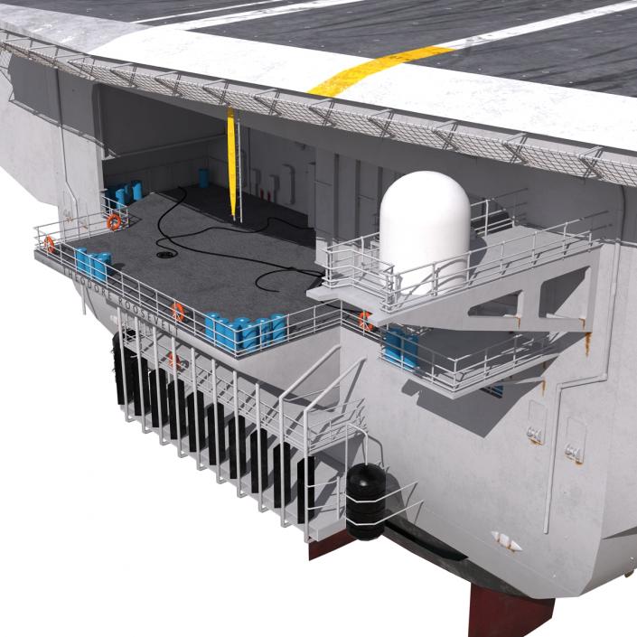 USS Theodore Roosevelt CVN-71 3D model