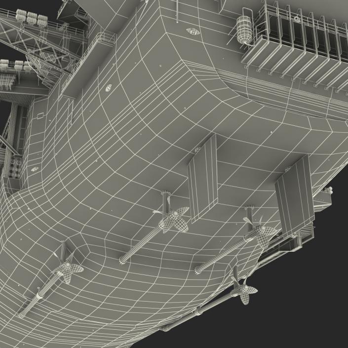 USS Theodore Roosevelt CVN-71 3D model