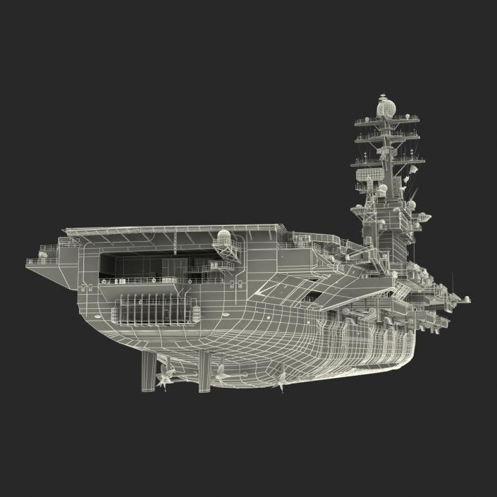 USS Theodore Roosevelt CVN-71 3D model