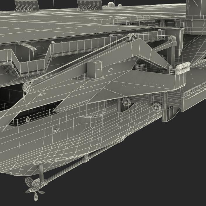 USS Theodore Roosevelt CVN-71 3D model