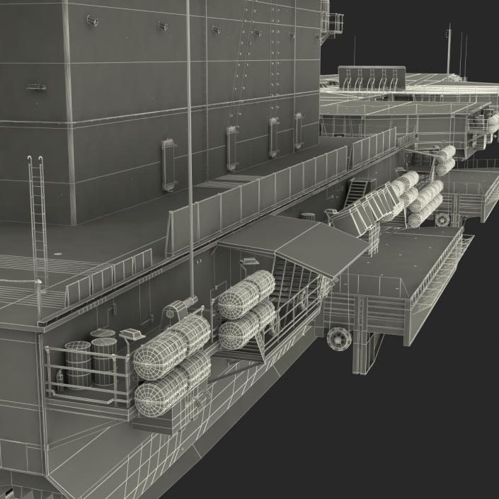 USS Theodore Roosevelt CVN-71 3D model