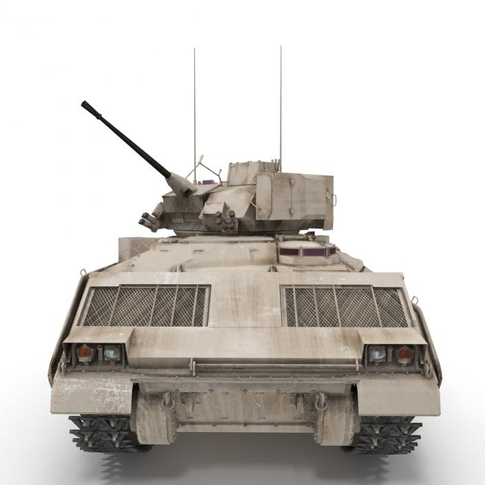 3D US Infantry Fighting Vehicle Bradley M2 Rigged