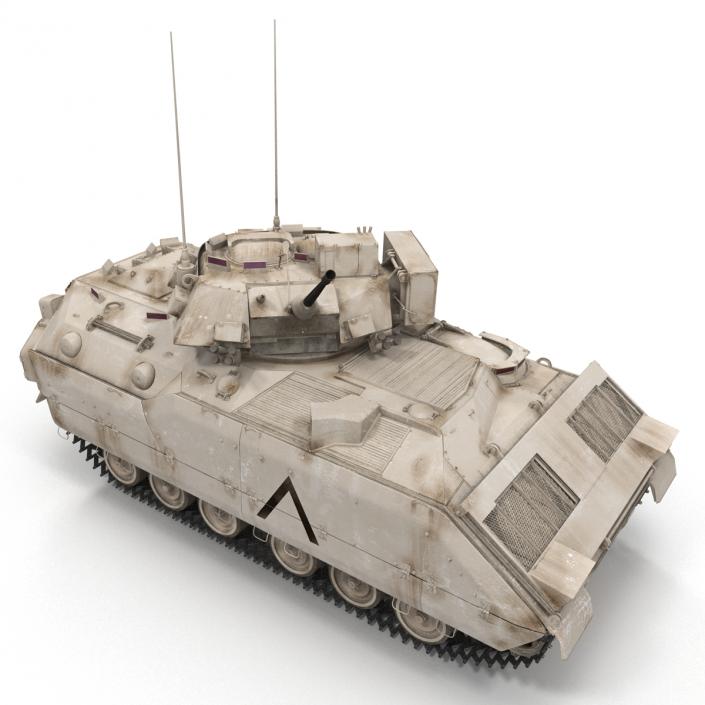 3D US Infantry Fighting Vehicle Bradley M2 Rigged