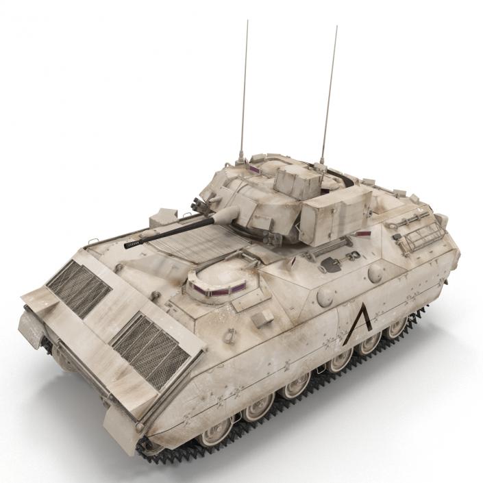 3D US Infantry Fighting Vehicle Bradley M2 Rigged