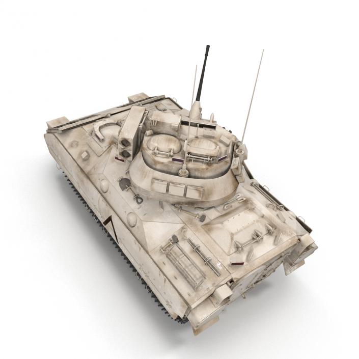 3D US Infantry Fighting Vehicle Bradley M2 Rigged