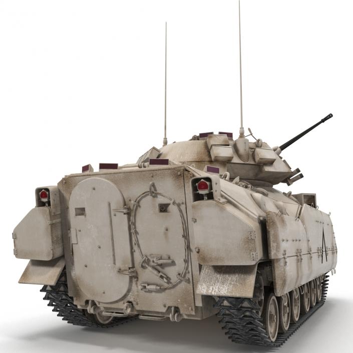 3D US Infantry Fighting Vehicle Bradley M2 Rigged