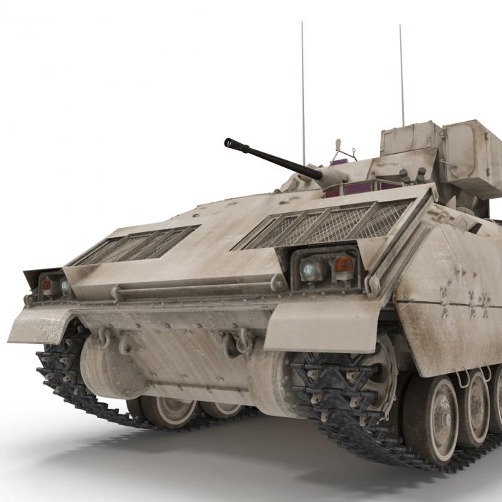 3D US Infantry Fighting Vehicle Bradley M2 Rigged